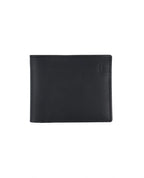 Black Leather Bifold Wallet