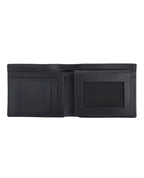 Black Leather Bifold Wallet