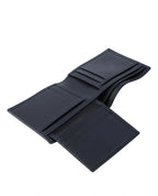 Black Leather Bifold Wallet